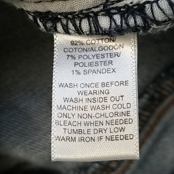 4/$34 Loft Modern Straight Jeans 26/2 - Picture 6 of 6